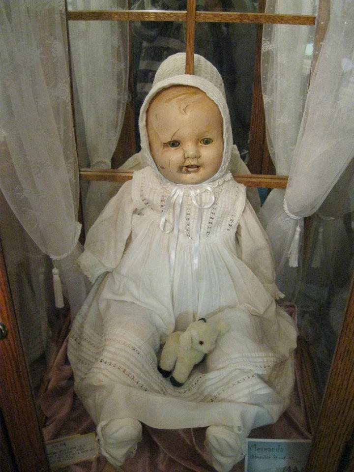 Meet Mandy the Doll Canada s Most Evil Antique Cabinet 